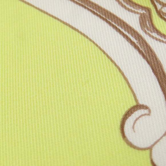 HERMES Yellow Silk Scarf - Picture 8 of 13